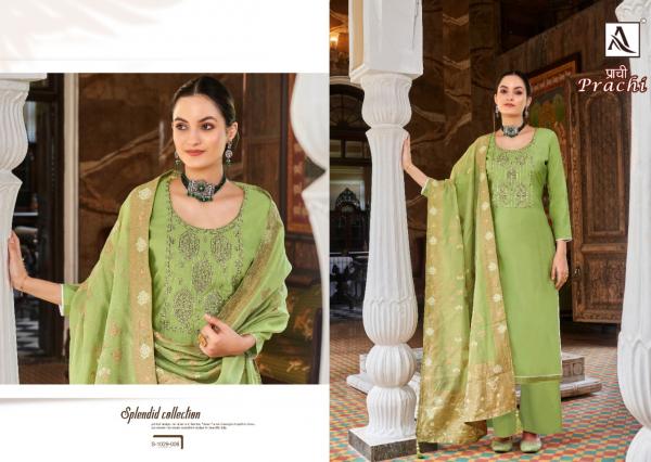 Alok Prachi Viscose Silk Designer Dress Material Collection